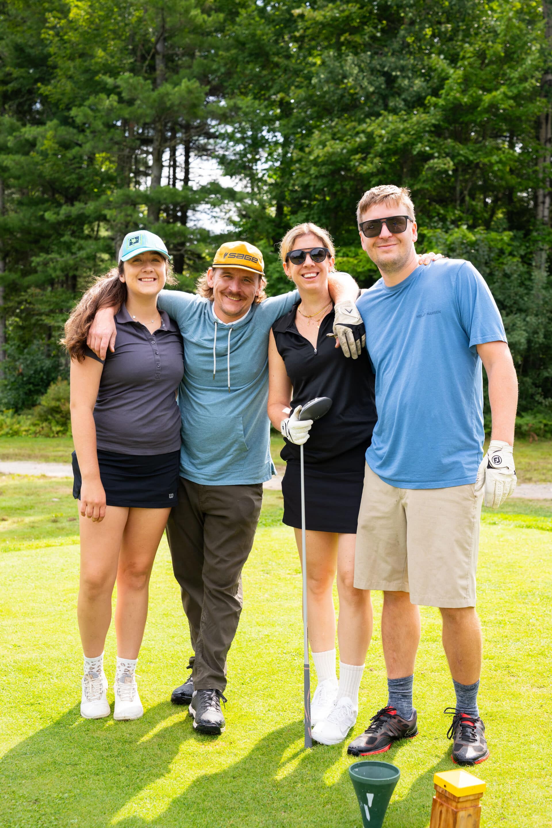 Bode Bash '26 Bode Miller with his twins at maplewood golf course for annual fundraiser for turtle ridge foundation