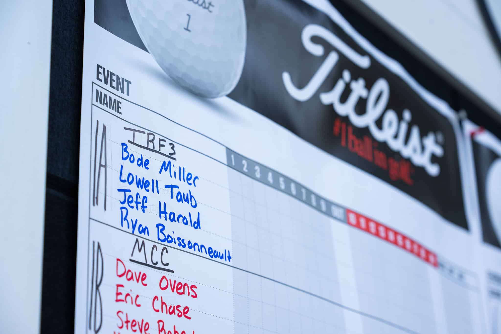 Bode Bash Golf Tournament Bode Miller non profit event