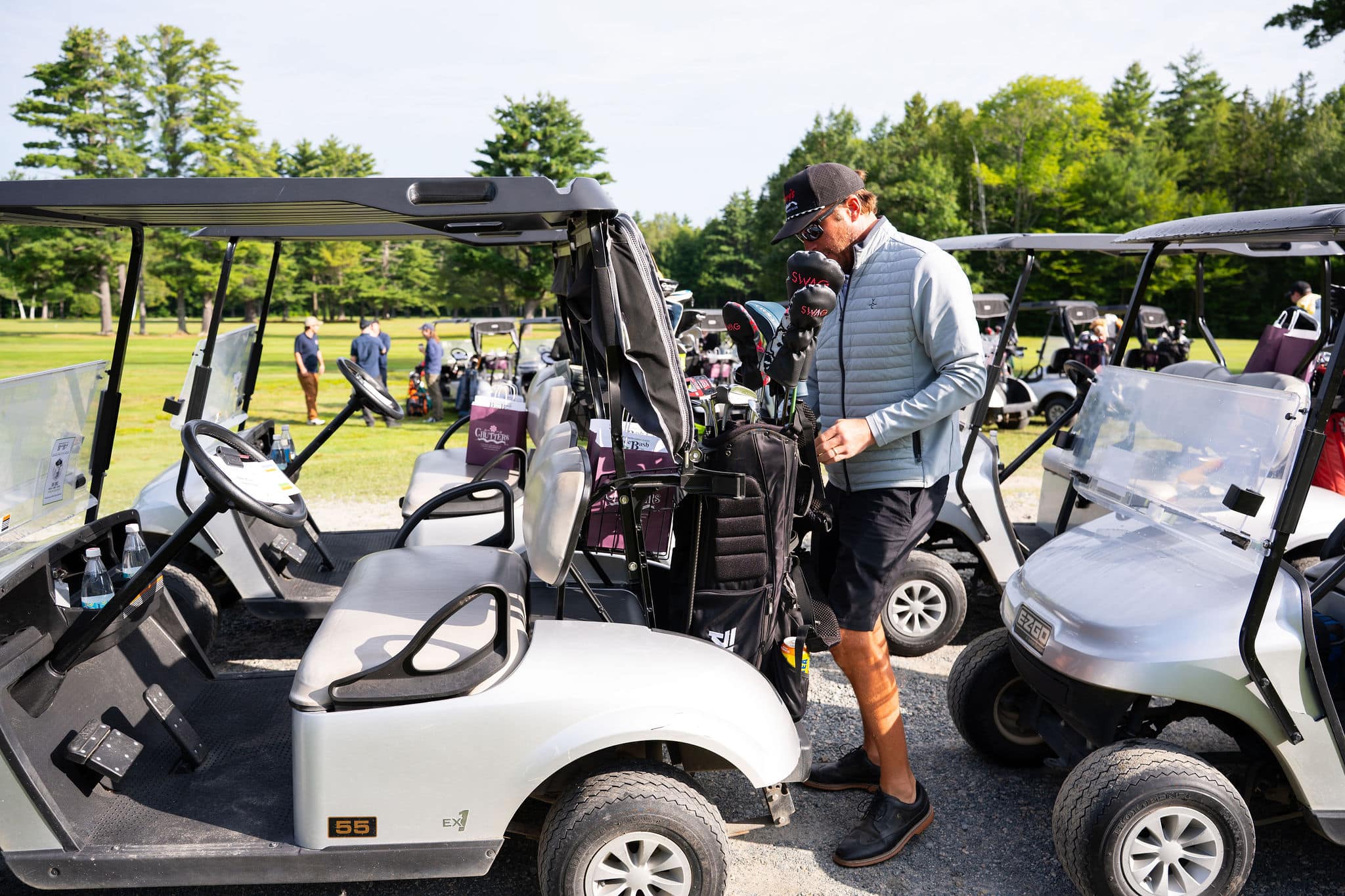 Bode Miller non profit golf tournament fundraiser at maplewood golf course
