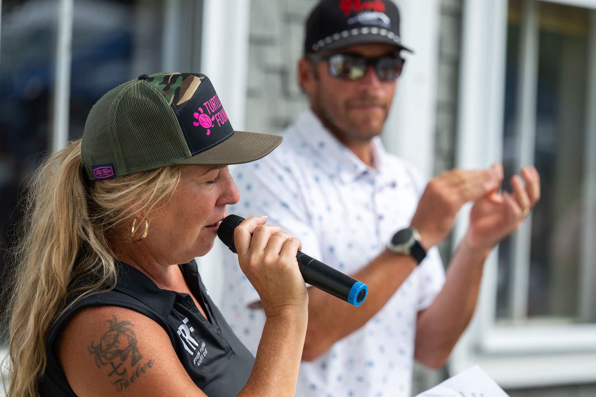 Kyla and Bode Miller at 2026 golf tournament fundraiser