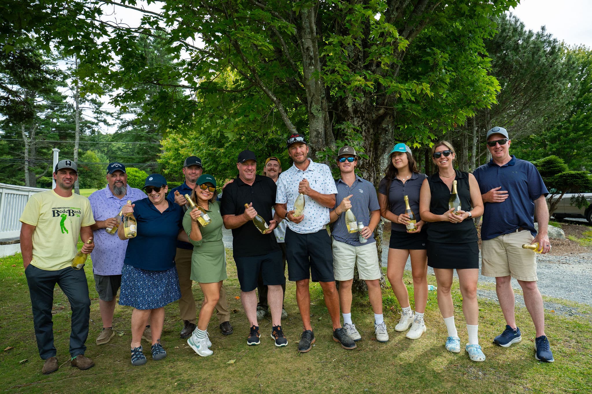 Bode Miller with friends and family at Bode Bash Golf<br />
Tournament